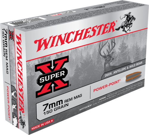 Winchester 7mm Rem Magnum 150 Grain SP (20)