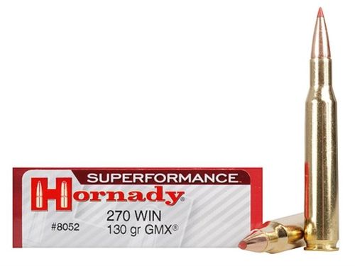 Hornady 270 Win 130 Grain GMX Superformance (20)